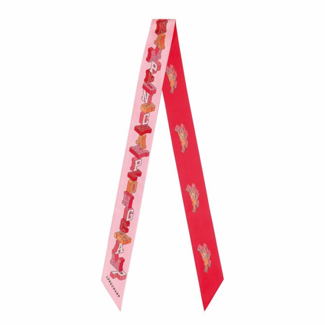 Women Headbands | Longchamp Longchamp University Headband Strawberry