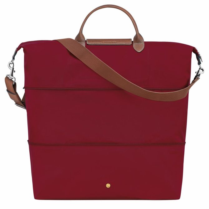 Women/Men Travel Bags | Longchamp Le Pliage Original Travel Bag Expandable Red