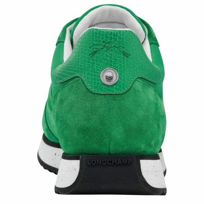 Women Sneakers | Longchamp Le Pliage Green Sneakers Green