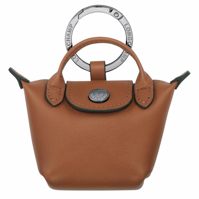 Women/Men Key Rings | Longchamp Le Pliage Xtra Airpods Case Cognac