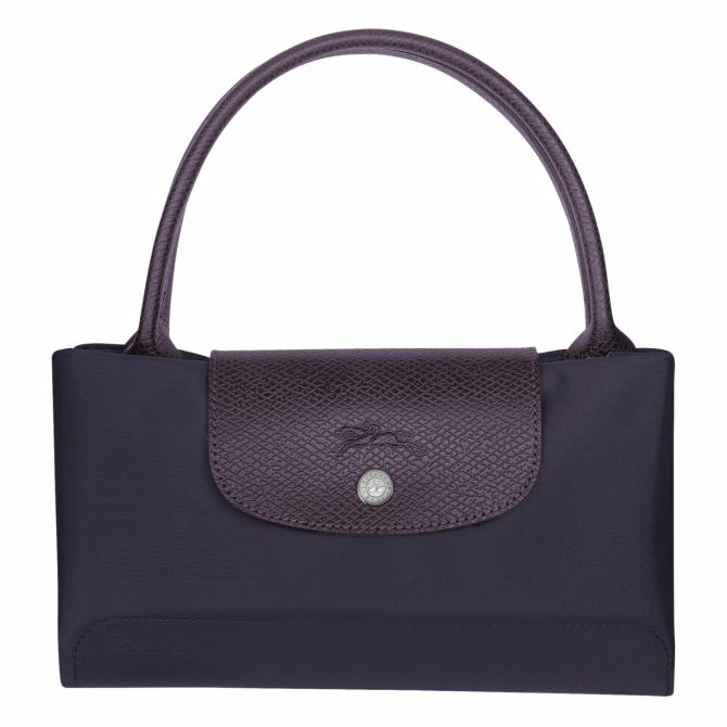 Women Handbags | Longchamp Le Pliage Green M Handbag Bilberry