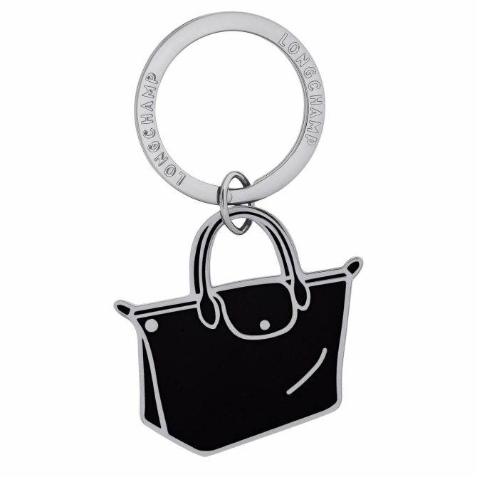 Women Key Rings | Longchamp Le Pliage Key Rings Black