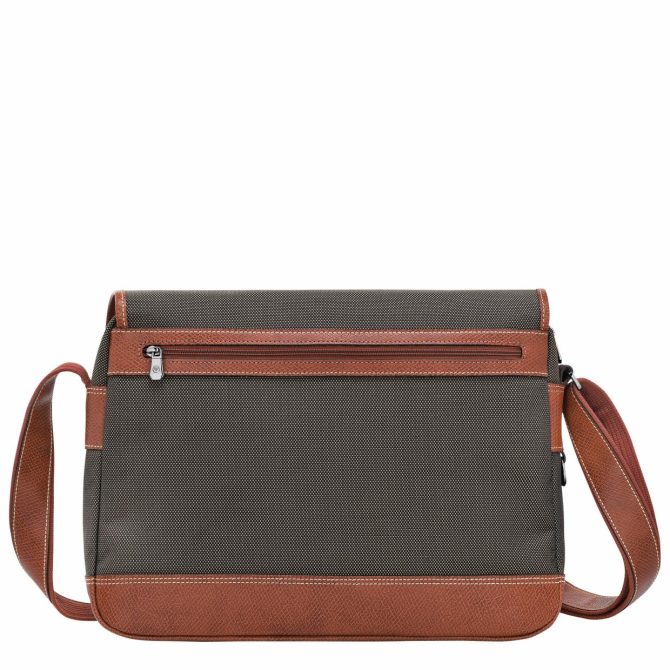 Men Crossbody Bags | Longchamp Boxford L Crossbody Bag Brown