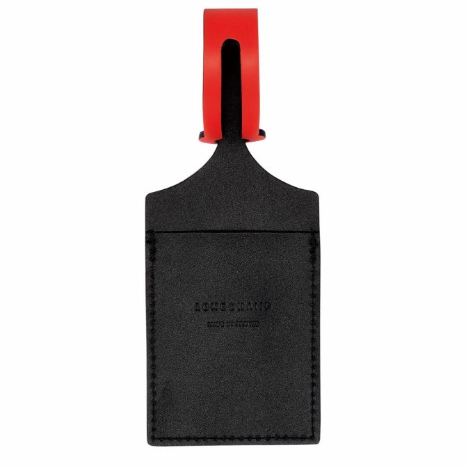 Women/Men Travel Accessories | Longchamp LGP Travel Luggage Tag Black