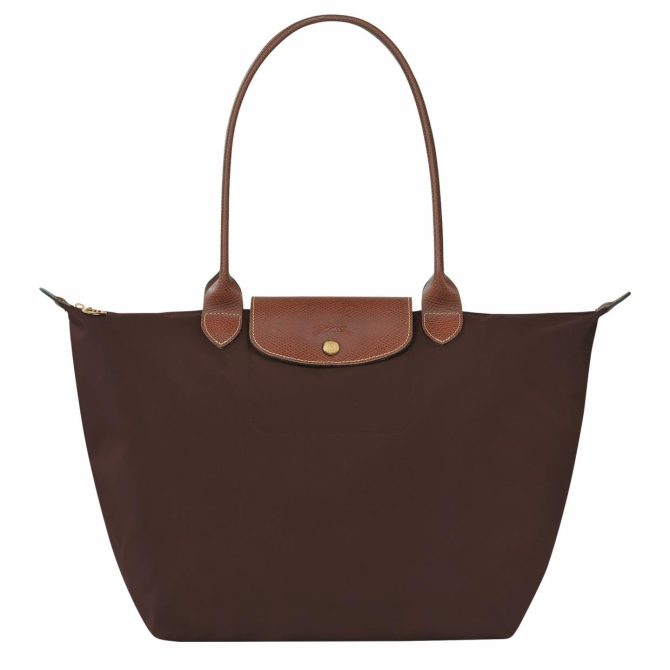 Women Shoulder Bags | Longchamp Le Pliage Original L Tote Bag Ebony