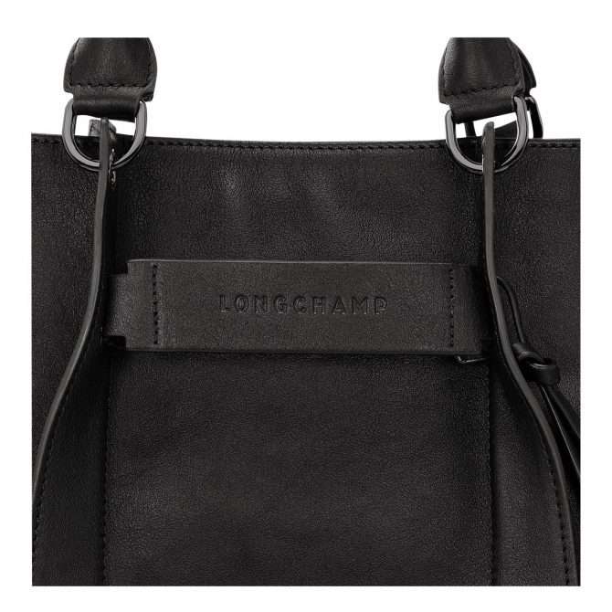 Women Handbags | Longchamp Longchamp 3D L Handbag Black