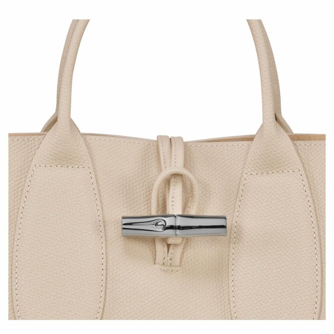 Women Handbags | Longchamp Le Roseau M Handbag Paper