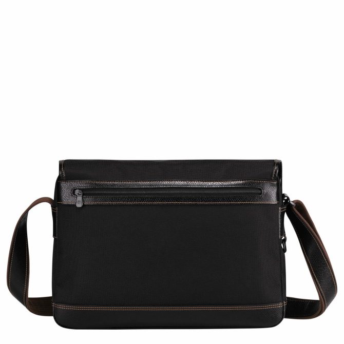 Men Crossbody Bags | Longchamp Boxford L Crossbody Bag Black