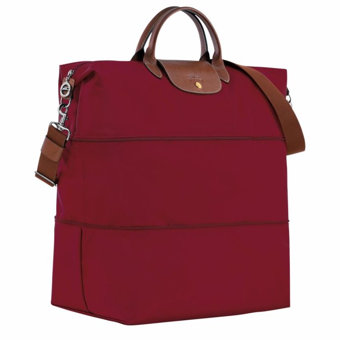 Women/Men Travel Bags | Longchamp Le Pliage Original Travel Bag Expandable Red