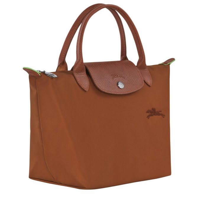 Women Handbags | Longchamp Le Pliage Green S Handbag Cognac