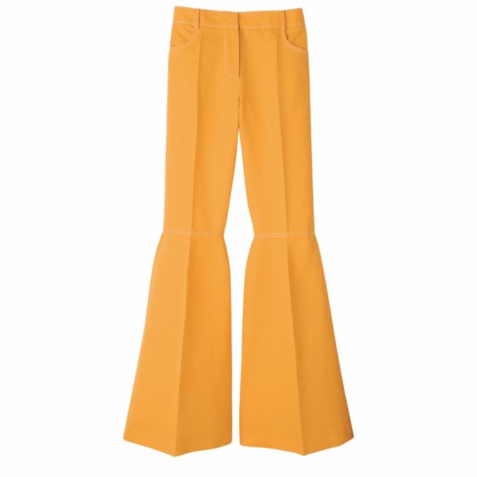 Women Trousers & Shorts | Longchamp Trousers Apricot