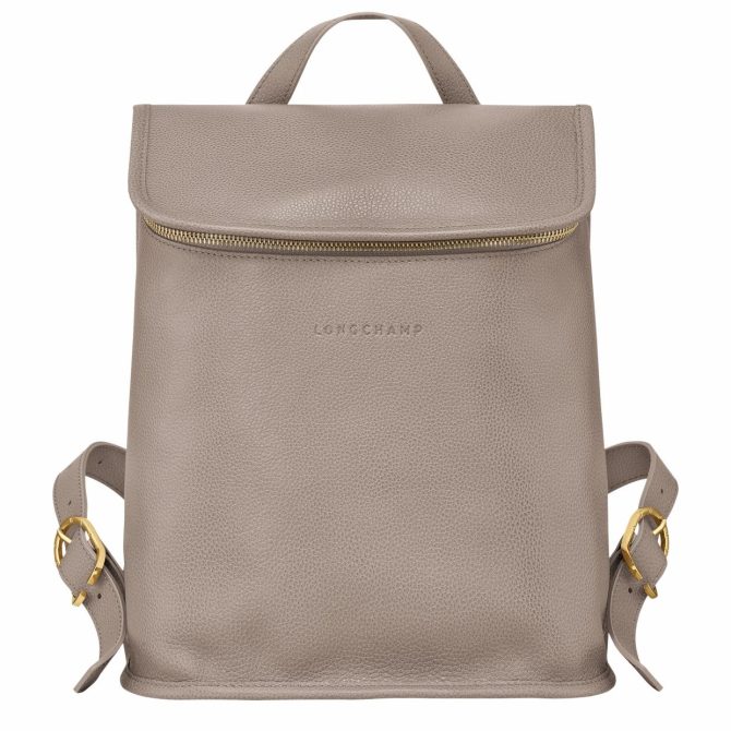 Women Backpacks | Longchamp Le Foulonné Backpack Turtledove