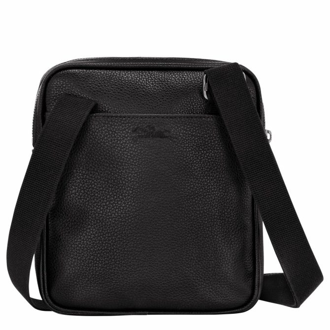 Men Crossbody Bags | Longchamp Le Foulonné XS Crossbody Bag Black