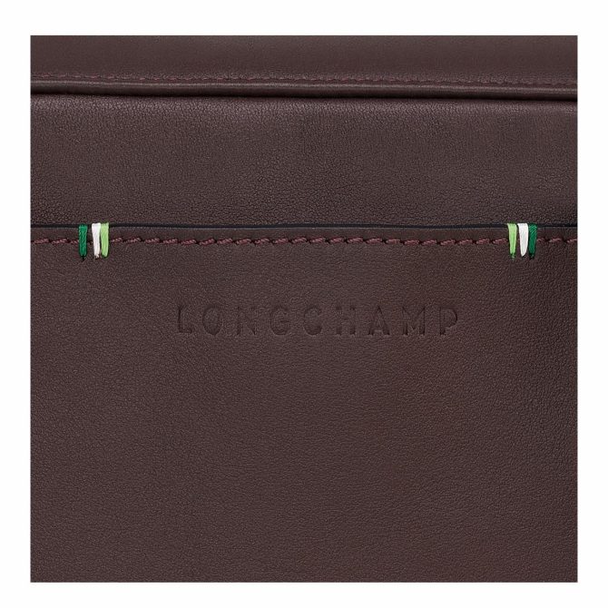 Men Crossbody Bags | Longchamp Longchamp Sur Seine Camera Bag Mocha