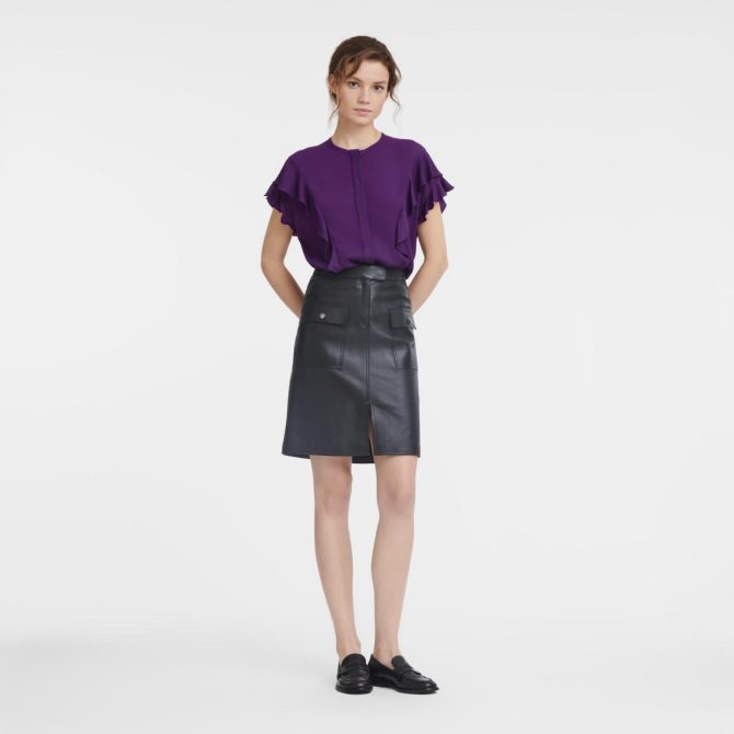 Women Dresses & Skirts | Longchamp Skirt Black