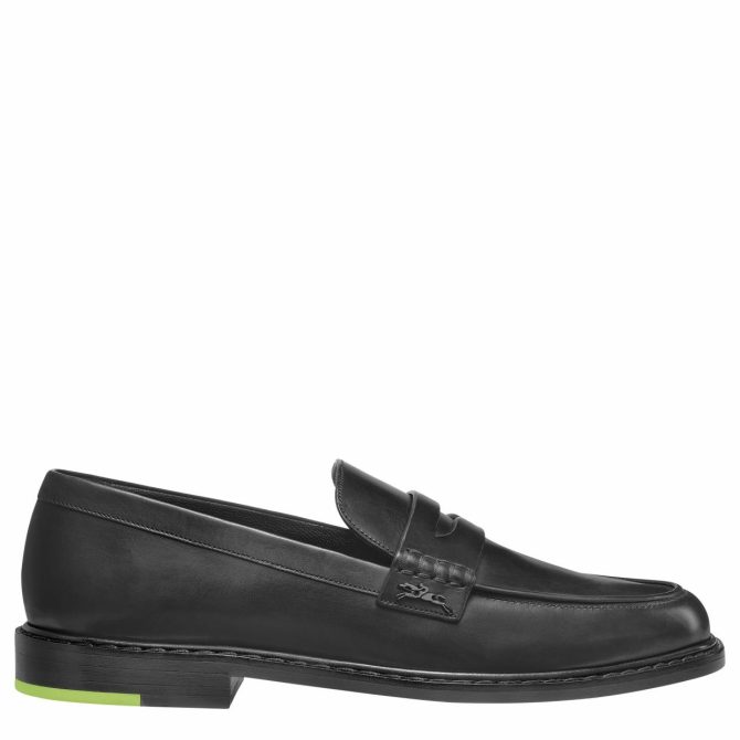 Women Loafers | Longchamp Au Sultan Loafer Black