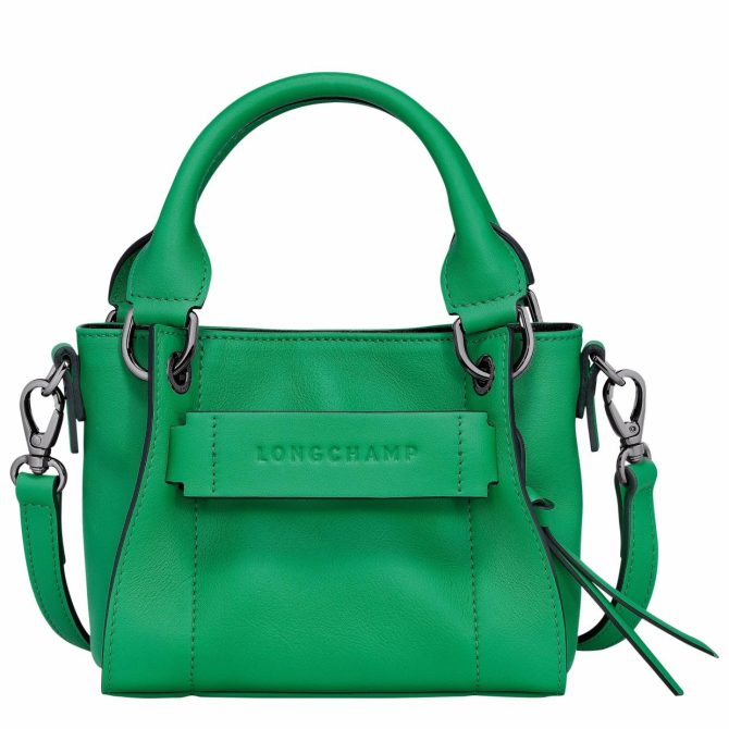 Women Handbags | Longchamp Longchamp 3D XS Handbag Green