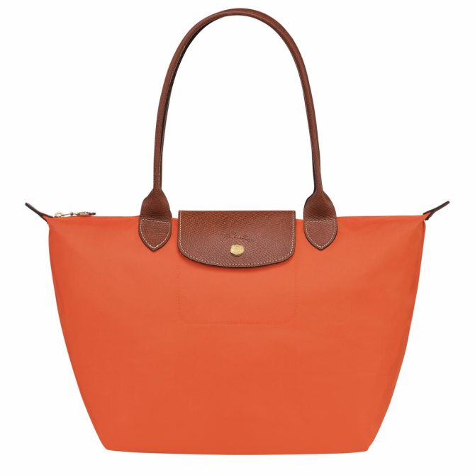 Women Shoulder Bags | Longchamp Le Pliage Original M Tote Bag Orange