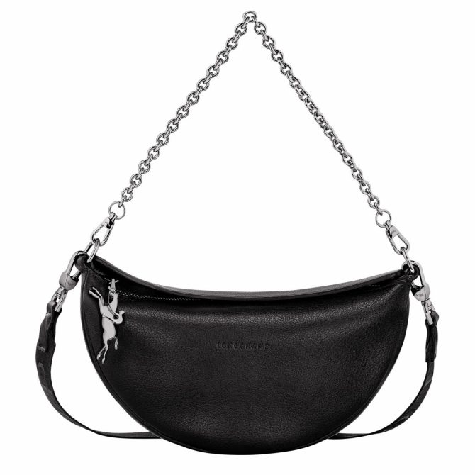 Women Shoulder Bags | Longchamp Smile S Crossbody Bag Black