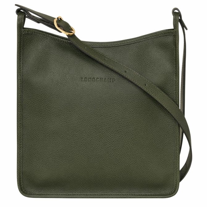 Women Crossbody Bags | Longchamp Le Foulonné M Crossbody Bag Khaki