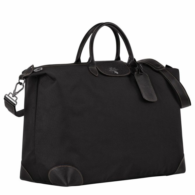 Women/Men Travel Bags | Longchamp Boxford M Travel Bag Black