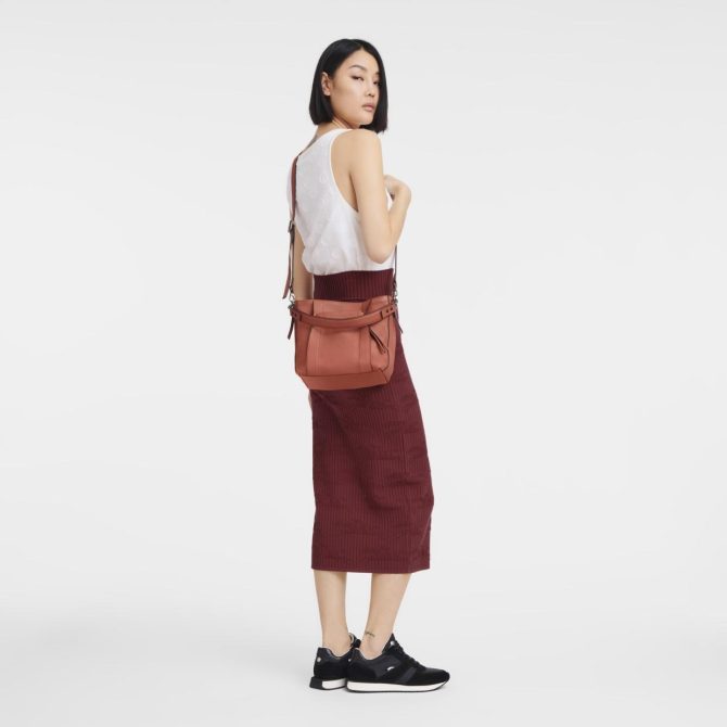 Women Crossbody Bags | Longchamp Longchamp 3D S Crossbody Bag Sienna