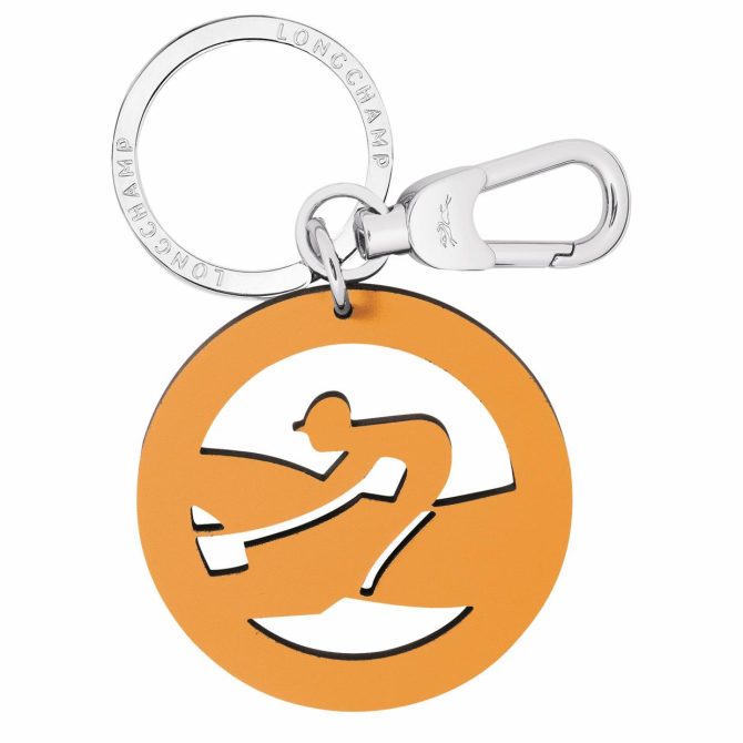 Women Key Rings | Longchamp Box-Trot Key Rings Apricot