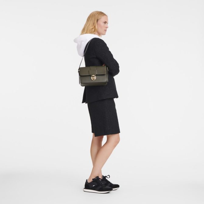 Women Crossbody Bags | Longchamp Box-Trot M Crossbody Bag Khaki