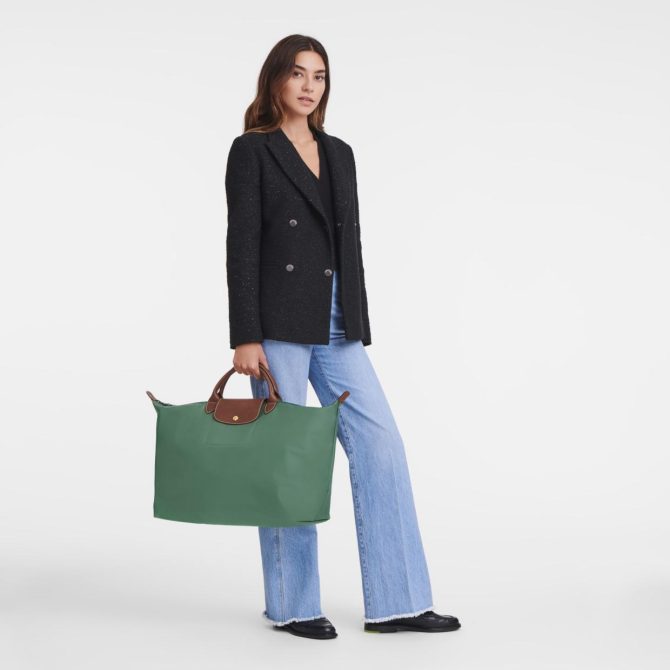 Women/Men Travel Bags | Longchamp Le Pliage Original S Travel Bag Sage