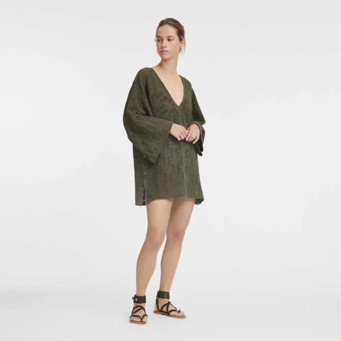 Women Dresses & Skirts | Longchamp Tunic Khaki