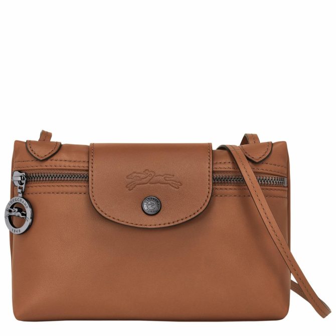 Women Crossbody Bags | Longchamp Le Pliage Xtra XS Crossbody Bag Cognac