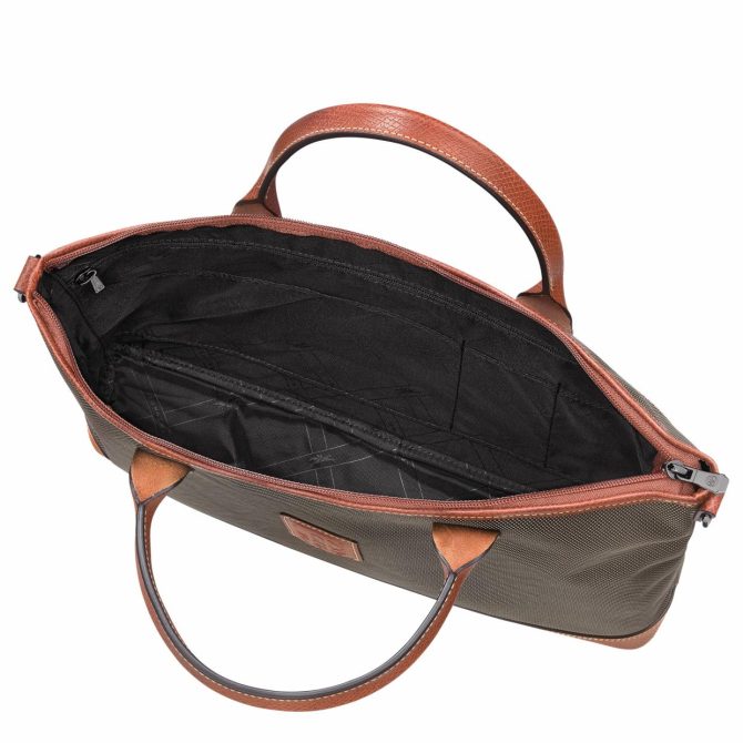 Women/Men Briefcase | Longchamp Boxford S Briefcase Brown