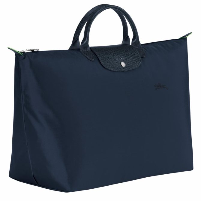 Women/Men Travel Bags | Longchamp Le Pliage Green S Travel Bag Navy