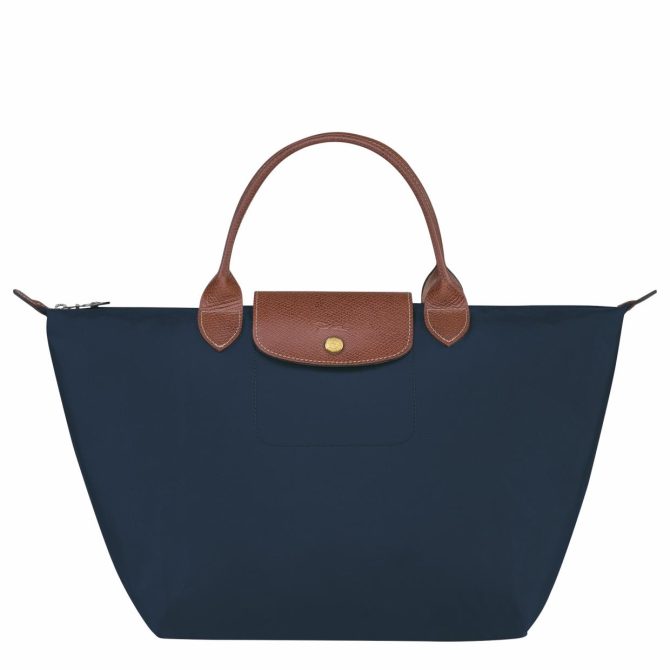 Women Handbags | Longchamp Le Pliage Original M Handbag Navy