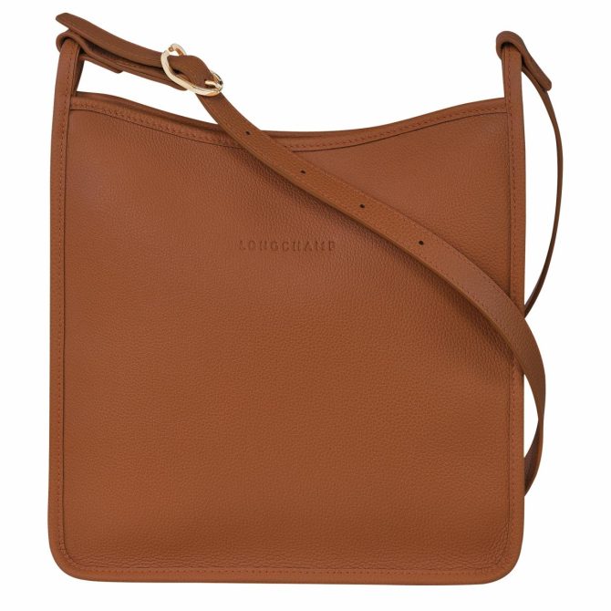 Women Crossbody Bags | Longchamp Le Foulonné M Crossbody Bag Caramel