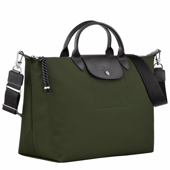 Men/Women Handbags | Longchamp Le Pliage Energy XL Handbag Khaki