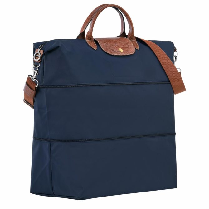 Women/Men Travel Bags | Longchamp Le Pliage Original Travel Bag Expandable Navy