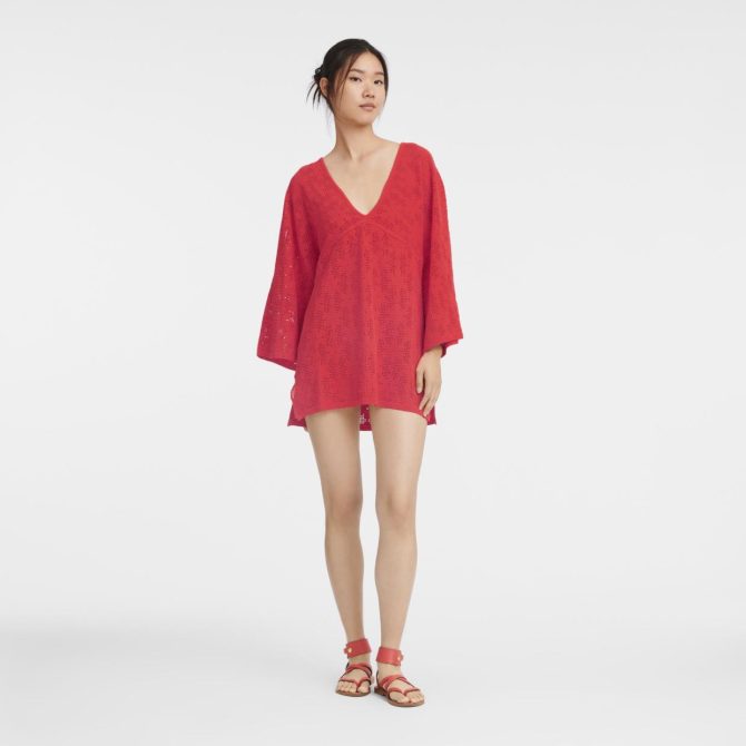 Women Dresses & Skirts | Longchamp Tunic Strawberry