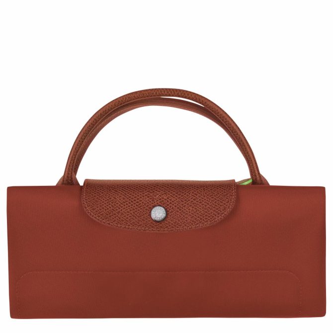 Women/Men Travel Bags | Longchamp Le Pliage Green M Travel Bag Chestnut