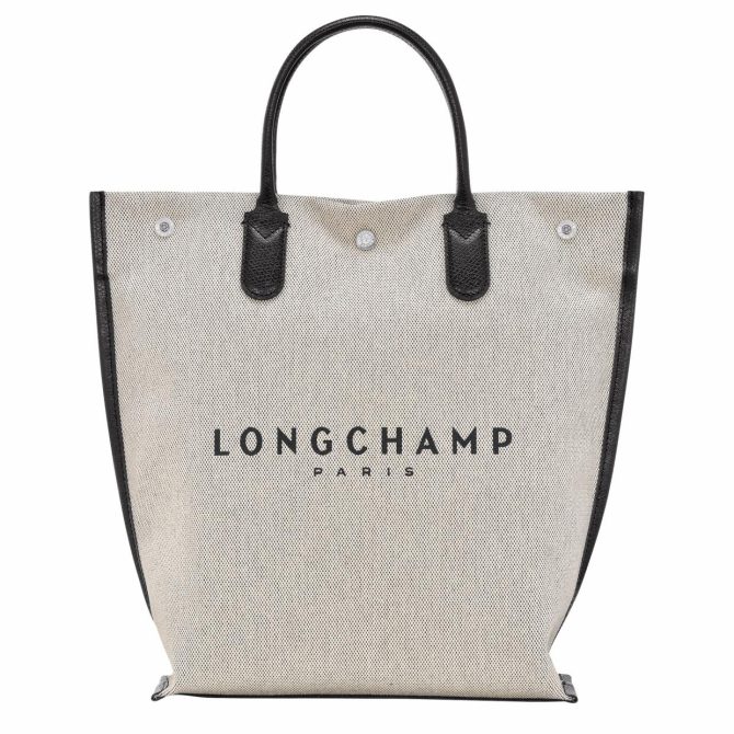 Women/Men Handbags | Longchamp Essential M Tote Bag Ecru