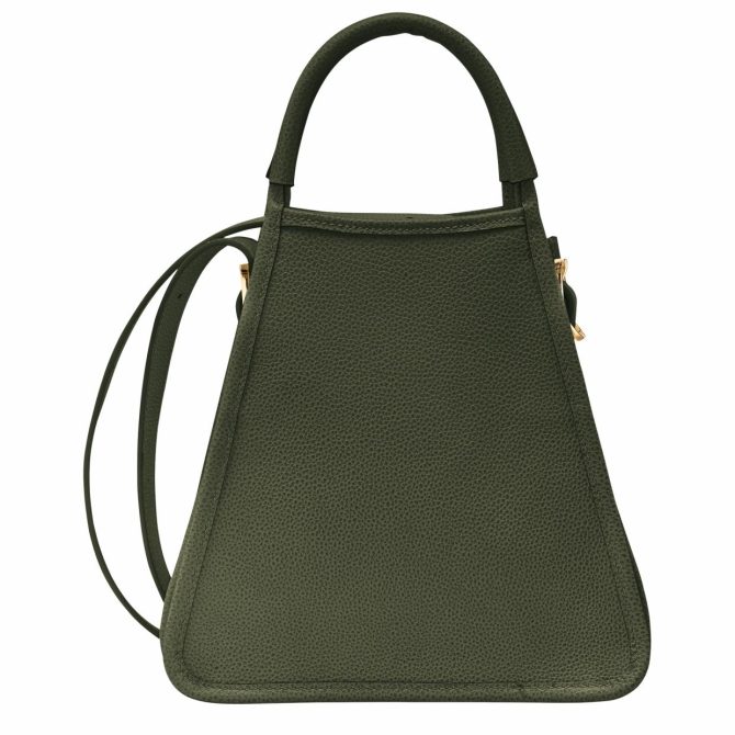 Women Handbags | Longchamp Le Foulonné S Handbag Khaki