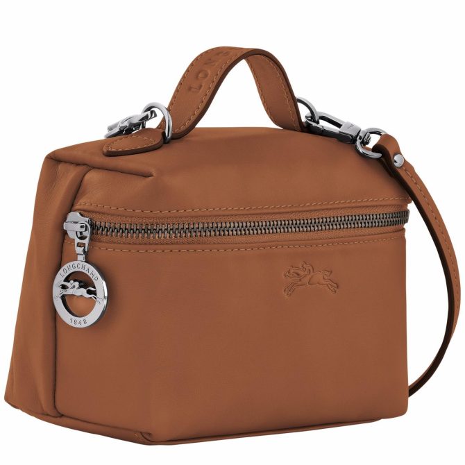 Women Crossbody Bags | Longchamp Le Pliage Xtra XS Vanity Cognac