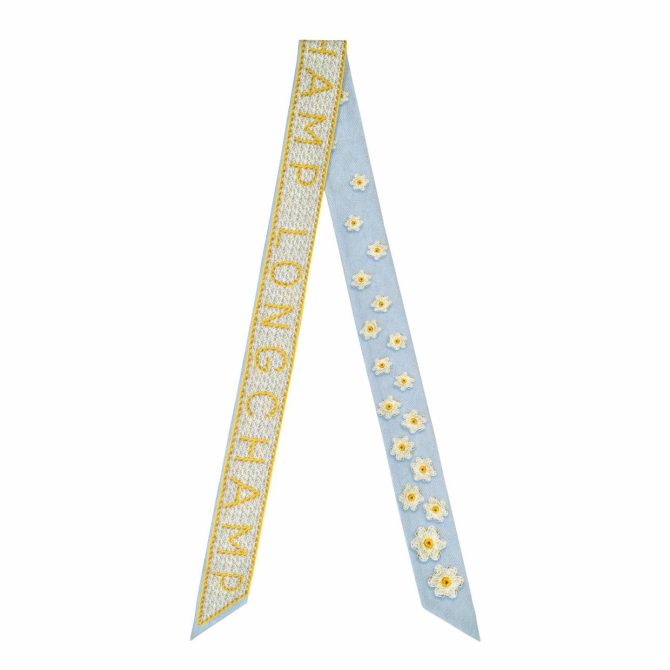 Women Headbands | Longchamp Daisies Headband Sky Blue