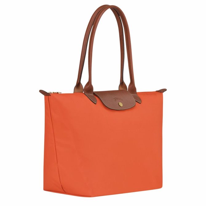 Women Shoulder Bags | Longchamp Le Pliage Original L Tote Bag Orange