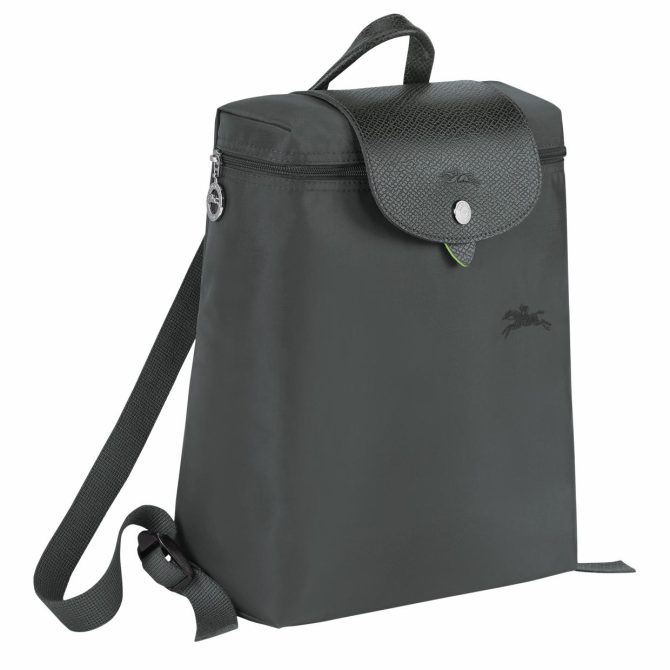 Women/Men Backpacks | Longchamp Le Pliage Green M Backpack Graphite