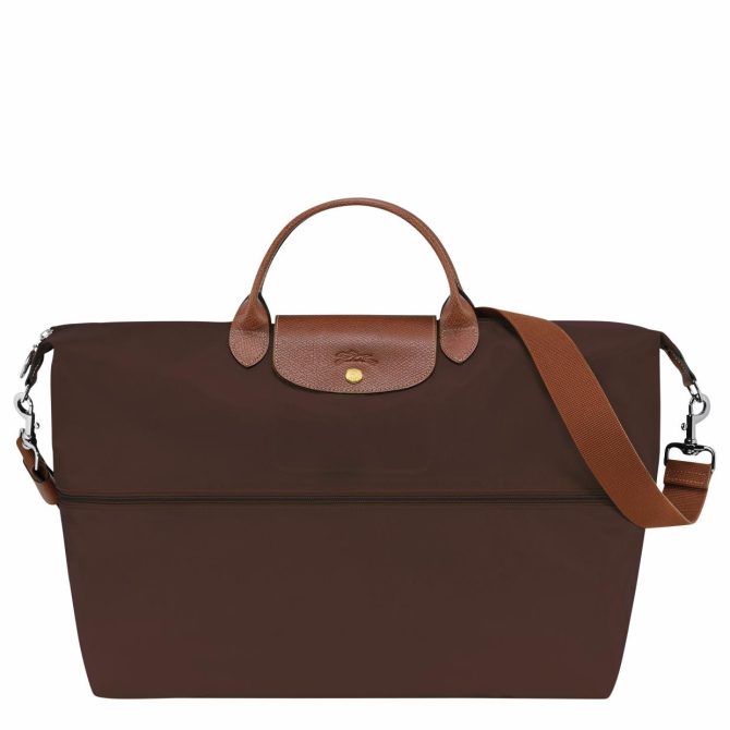 Women/Men Travel Bags | Longchamp Le Pliage Original Travel Bag Expandable Ebony