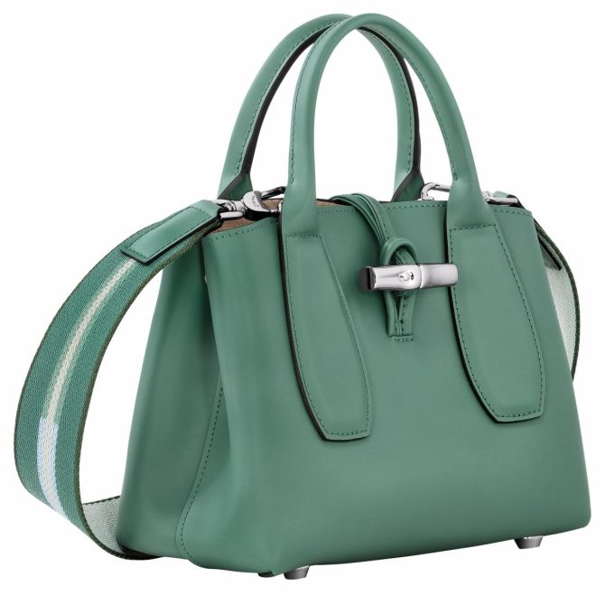 Women Handbags | Longchamp Le Roseau S Handbag Sage