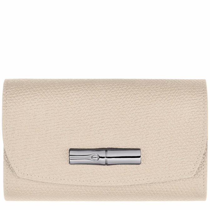 Women Leather Wallets | Longchamp Le Roseau Wallet Paper