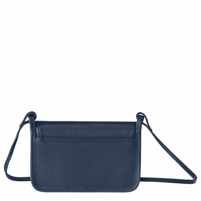 Women Clutches | Longchamp Le Foulonné XS Clutch Navy