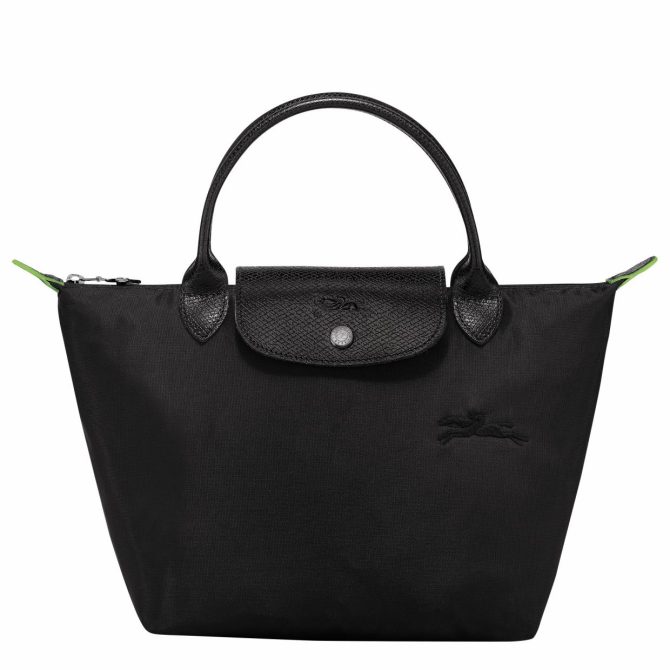 Women Handbags | Longchamp Le Pliage Green S Handbag Black